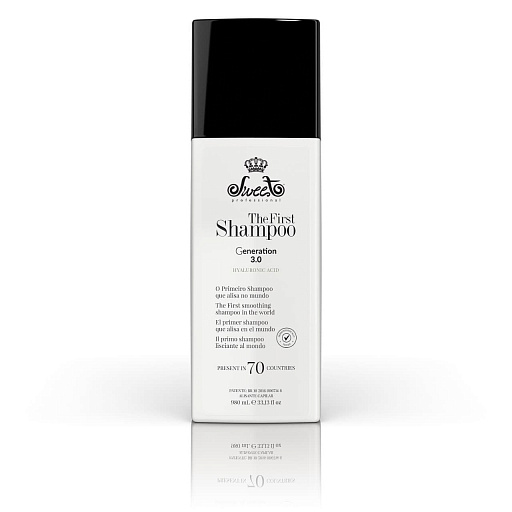 картинка Выпрямляющий шампунь The First 980 мл Sweet Hair Professional  от интернет магазина